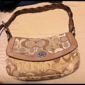 Coach single strap small bag